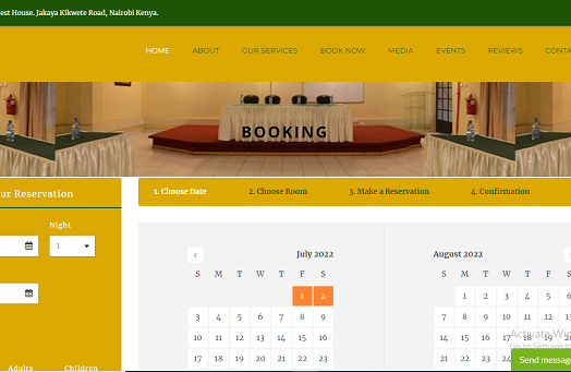 LMS-Guest-House Website